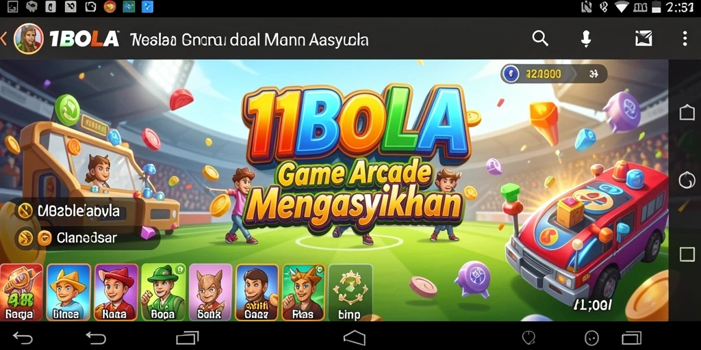 Tangkapan layar gameplay 11BOLA yang penuh aksi dan seru.