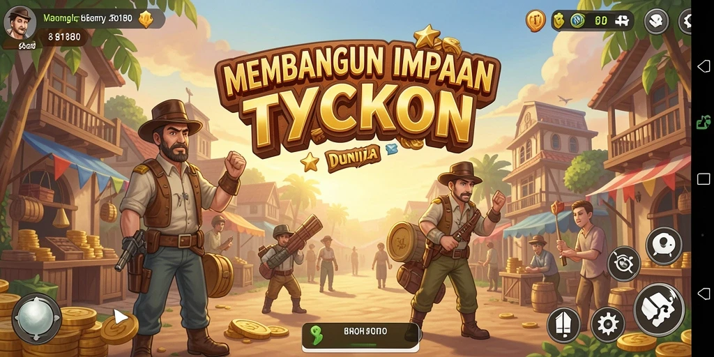 Menampilkan gameplay 8180 yang menarik dengan berbagai pilihan strategi Tycoon.