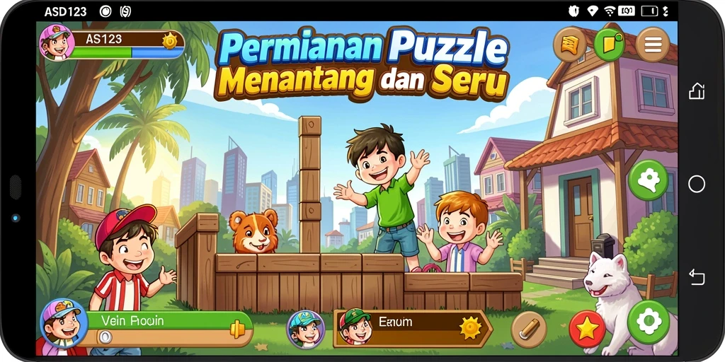 Tampilan gameplay <strong>ASD123</strong> yang menarik dan penuh tantangan puzzle.
