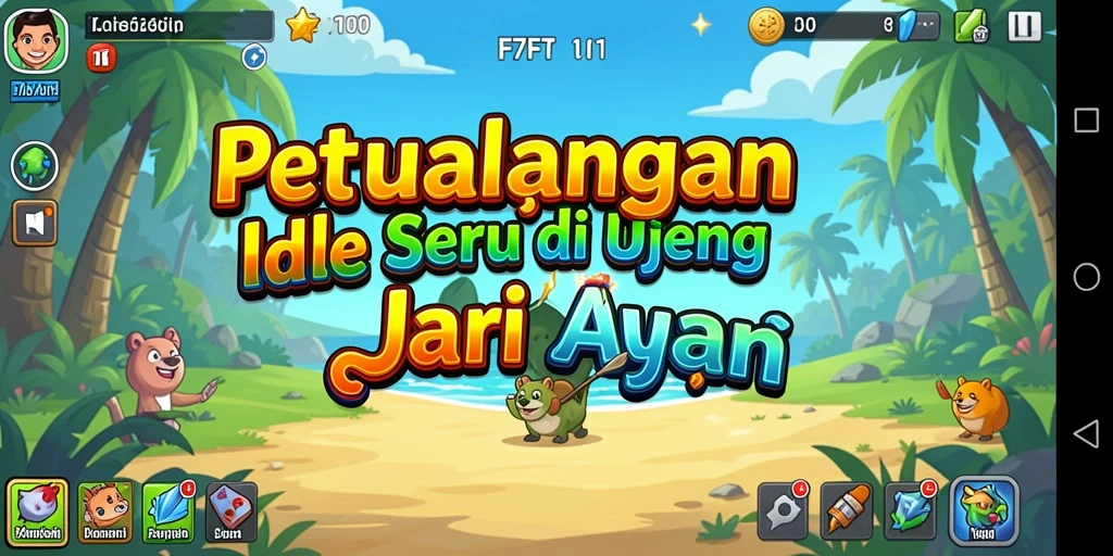 Tampilan gameplay F7F7 yang seru dan interaktif.