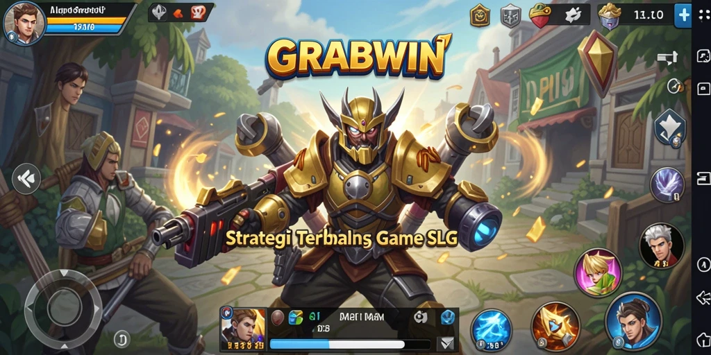 Demo gameplay menarik dari GRABWIN yang menunjukkan strategi pertempuran.