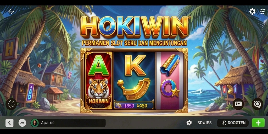 Screenshot HOKIWIN menampilkan gameplay slot yang menarik dan interaktif.