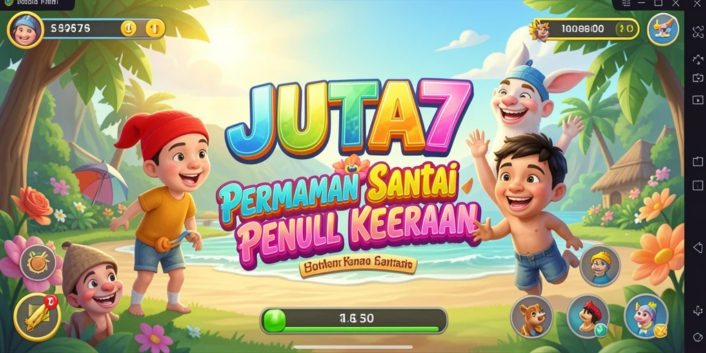 Tangkapan layar gameplay JUTA7 membawa kesenangan dan tantangan.
