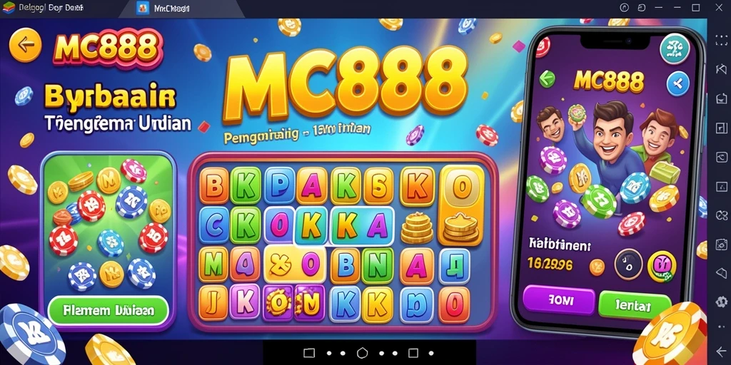 Tampilan menarik dari gameplay Bingo di MC888.