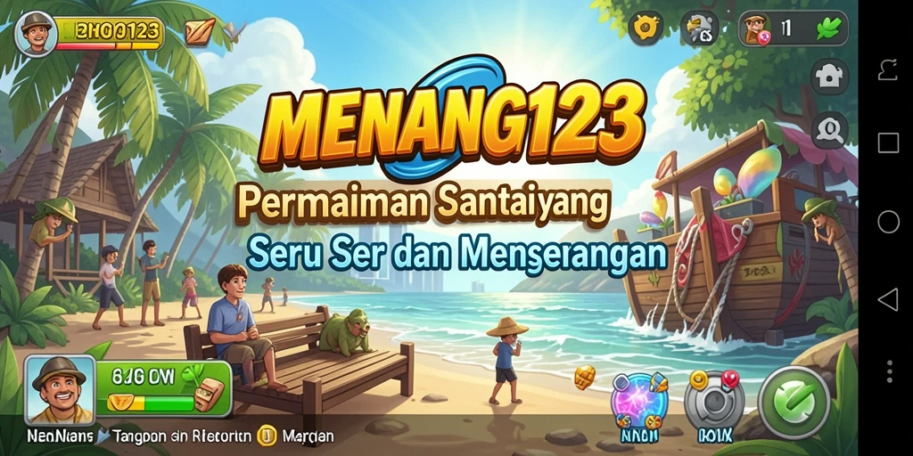 Tangkapan layar MENANG123 menampilkan keseruan gameplay santai.