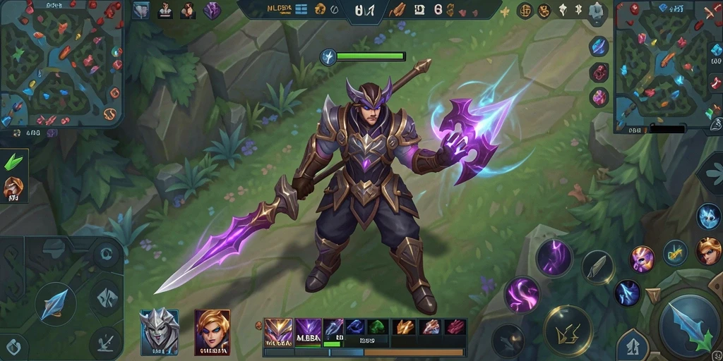 Tangkapan layar gameplay MLBB8 menghadirkan pertarungan epik antara tim.