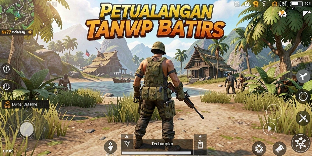 Gameplay memukau di dunia terbuka NV77.
