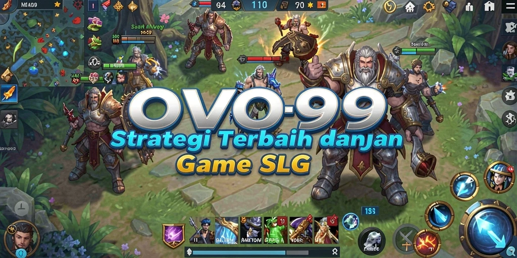 Tangkapan layar menampilkan pertempuran epik dalam OVO99.